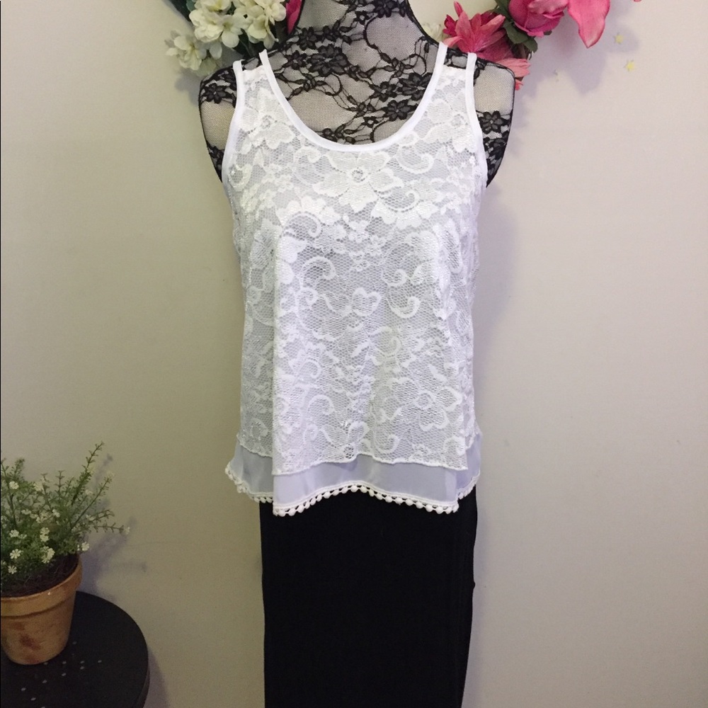 Beautiful lace tank